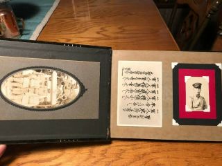 Japanese Soldier Wwii Photo Album With 49 Photographs