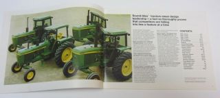 John Deere 30 Series Tractor With Hi - Crops Brochure 52 Pages 2