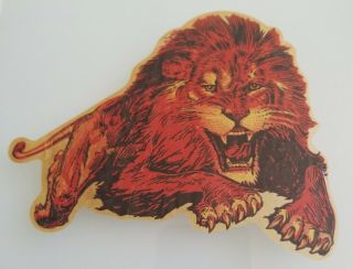 Gilmore Red Lion Gas & Oil Decal Old Company Vintage Service Station