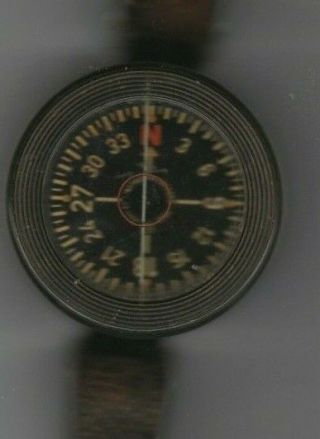 Ww2 German Luftwaffe Pilot Compass Armbandkompaß Kadlec Ak39/ For Leg