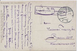 Zeppelin Postcard for World War I Soldiers Mail 2