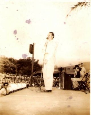 Bob Hope Usa Tour Photo Album From Hawaii 1940s Frances Langford Jerry Colonna