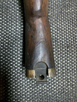 G.  98/40 Mauser WW2 Butt Stock W/ Butt Plate,  Screws And Front Mounting Plate 3