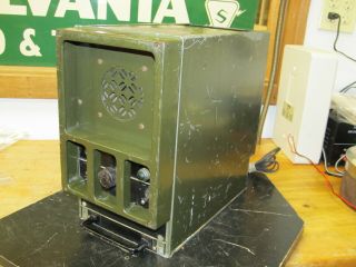 Vintage Wwii Us Army Signal Corps Western Electric Bc - 605 - B Interphone Amplifier