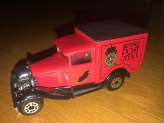 Matchbox 1:64 Scale Model A Ford Van Isle Of Man Post Office
