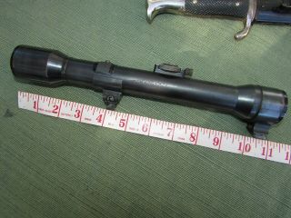 K.  Kahles Wien H4x 60 Steel Sniper Scope K98 Clear Reticle Ww1&2