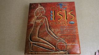 The Isis Oracle Kit By David Taylor - Brown,  30 Amulet & Calendar,  Ankh,  Book 2001