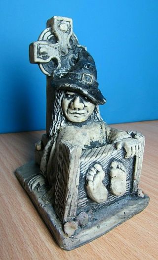 A Witch Ones Hand Made Figurine By David C.  Lyons