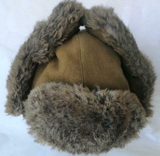 Wwii Imperial Japanese Army Ija Winter Cap Modified Chinese Korean War Lining