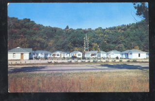 Pacific Missouri Route 66 Beacon Court Motel Vintage Advertising Postcard Aaa