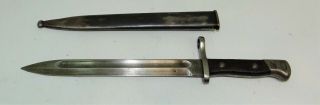 Weyersberg Kirschbaum & Co. ,  Solingen Bayonet And Scabbard For 98 Mauser