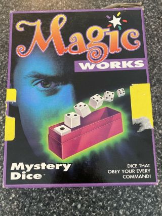 Vintage - 1993 - Milton Bradley Magic Mystery Dice Rare