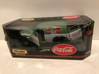 Coca - Cola 1940 Ford Sedan Delivery Van New; 1:18 Scale Die Cast,  By Matchbox