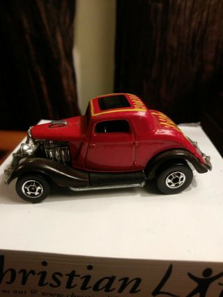Vintage 1979 Hot Wheels.  Ford Coupe.  Hot Rod Hijacker