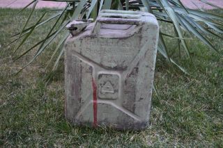 Wwii Ww2 1940 German Metal Military Wehrmacht Jerry Can Gas Fuel Container