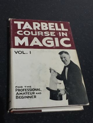 (o) Vintage Magic Trick Book Tarbell Course In Magic Vol 1 By Dr Harlan Tarbell