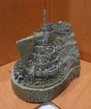 Sideshow Weta Lord Of The Rings Minas Tirith Trinket Box Bookend Statue 5 " Tall