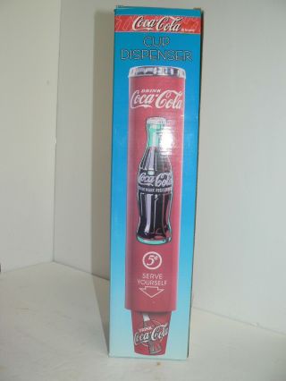 1999 Coca Cola Cup Dispenser W/out Cups - Ships Fast