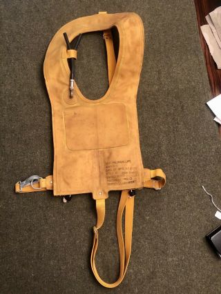 Wwii 1945 Dated Us Army Air Corps B - 4 Life Vest,  Mae West Paratrooper