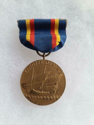 Us Navy Usn Yangtze Service Full Size Medal Numbered