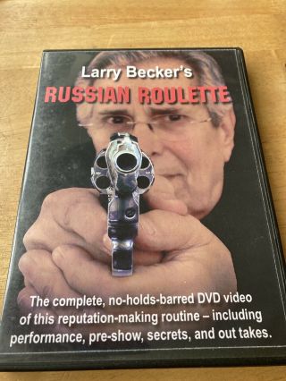 Larry Becker’s Russian Roulette Dvd Mentalism Magic