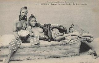 Mali - Ethnic Nude - Young Arab Women From Timbuktu - Publ.  Fortier - 1014