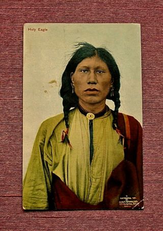 Holy Eagle Native American Indian Ogala Sioux Western South Dakota