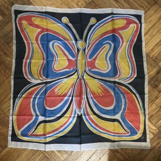 Vintage Abbotts Magic Butterfly Silk - 36x34