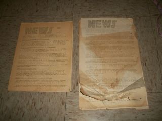 Ww2 1944 June 14 - July 26 Total Of 33 Newsletters Us Army Camp Croft Sc News