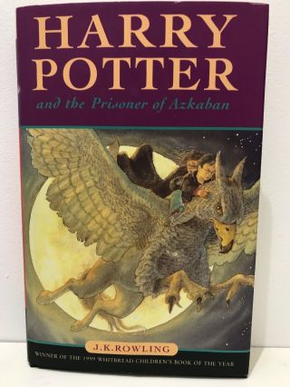 Harry Potter Prisoner Of Azkaban First Edition 33rd Print Errors Misprint Hb