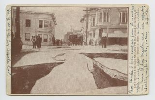 San Francisco,  Ca - 1906 Earthquake Disaster - Ymca Read Note - K