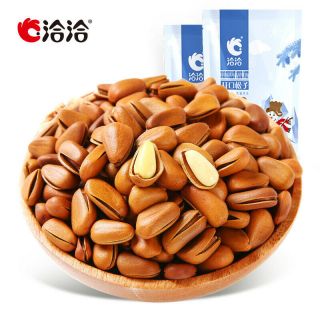 洽洽 开口松子200g 2 Chinese Snacks Pine Nut 手剥东北松子原味炒货零食leisure Food Dry Fruit Songzi