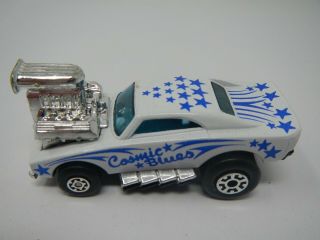 Vintage 1972 Matchbox Cosmic Blues Dodge Charger (13)