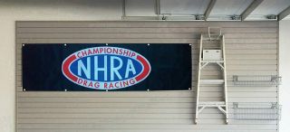 Nhra Flag Racing Hot Rod 2x8ft Banner