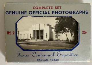 1936 Texas Centennial Expo,  Photos,  John Sirigo,  Set Of 20
