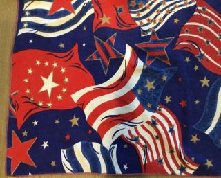 Vintage Rectangle Tablecloth,  Patriotic,  US Flags,  Stars,  Stripes,  Various Flags 2