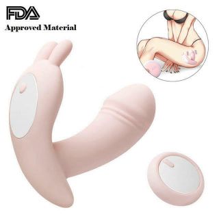 Wearable Panties Vibrator Remote Control Waterproof Vagina Balls 10 Speed Drive