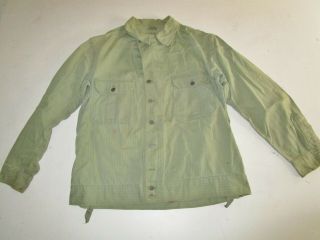Vintage Wwii U.  S.  Army Hbt Jacket 13 Star Herringbone Twill Uniform Coat