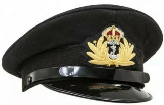 Ww2 British Royal Navy Officers Peaked Cap