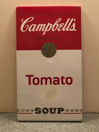 Vintage Campbell’s Soup Metal Sign/stove Cover