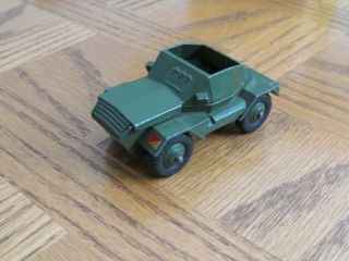 Vintage Dinky Meccano Toy Diecast Military Scout Car 673 Made In England