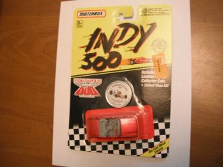 Matchbox Indy 500 Cadillac Allante Pace Car - Blistercarded
