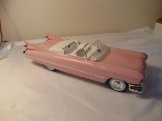 1959 Pink Cadillac Eldorado Car Decanter By Regal China Usa For Jim Beam - Empty