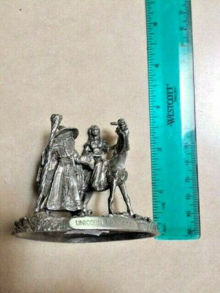 Rawcliffe Pewter Figurine - Unicorn Princess - Made In Usa Raw1111081