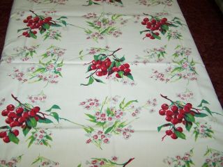 Wilendur Cherry Tablecloth