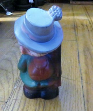 Vintage rubber toy - Gnome Bird Watcher 3