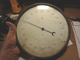 Uuu - Vintage 9 " Standard Thermometer Co.  - Peabody Mass.  Pat 1888