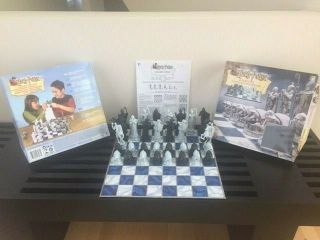 2002 Harry Potter Wizard Chess Set Mattel Complete