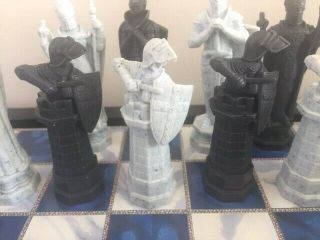 2002 Harry Potter Wizard Chess Set Mattel Complete 2