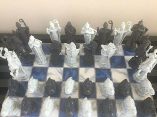 2002 Harry Potter Wizard Chess Set Mattel Complete 3